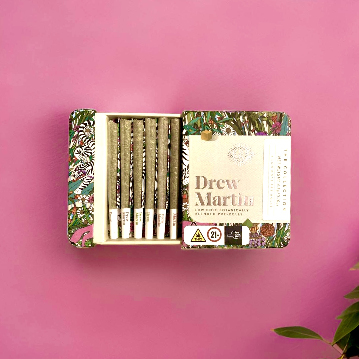 oc-dispensary-brooklyn-ny-Drew-Martin-The-Collection-Low-dose-botanically-blended-pre-rolls